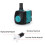 Submersible Water Pump for Aquarium 4 pcs Adjustable Quiet 3