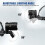 Rechargeable LED headlamp XHP160 COB 4-mode waterproof 4