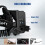 Rechargeable LED headlamp XHP160 COB 4-mode waterproof 5