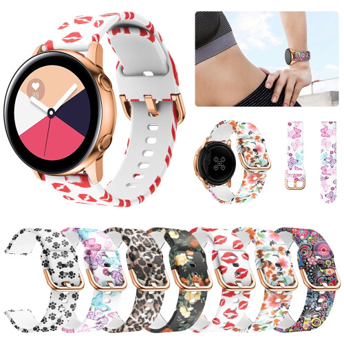 Ανταλλακτικό λουράκι σιλικόνης για Samsung Galaxy Watch Active
