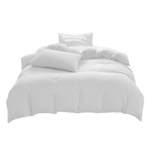 Ensemble de literie Gallickan King, 4 pièces, draps et couette en coton