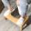 Bambu toalettpall justerbar ergonomisk 74 kg 2