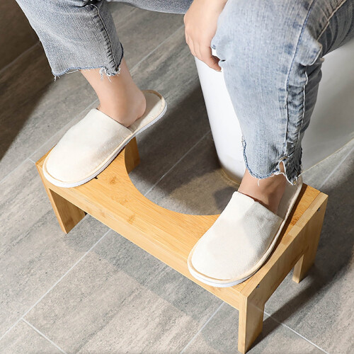 Bambu toalettpall justerbar ergonomisk 74 kg 1