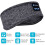 Sleep Headphones Headband Eye Mask Bluetooth Grey 4
