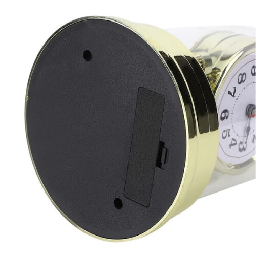Table Clock Antique European Retro Style Silent Battery 2