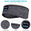 Sleep Headphones Headband Eye Mask Bluetooth Grey 5
