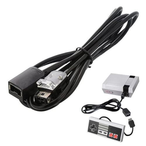 NES Classic Mini extension cable black 3m 1