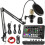 Kit de podcast avec microphone à condensateur BM800 et interface audio 2