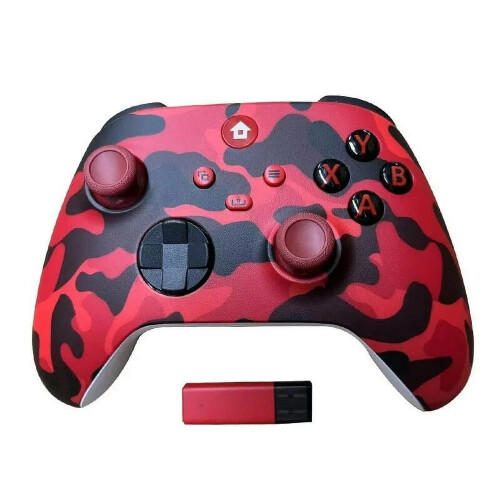 Ασύρματο χειριστήριο παιχνιδιών Xbox One με προσαρμογέα 2.4G για υπολογιστή