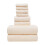 Ensemble de serviettes de bain Elainilye beige 8 pièces 1