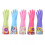 Rubber Cleaning Gloves with Cotton Liner 1 Pair 1