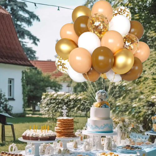 Ensemble de 30 ballons multicolores