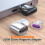 100W/5A Magnetický USB-C adaptér s rychlonabíjením, černý, černý 3
