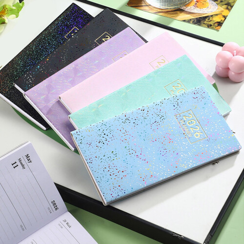 Carnet de notes Gallickan A6Mini, agenda quotidien 2026 1