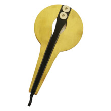 Russian Jaw Harp Ethnic Mouth Harp Round Portable