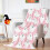 Couverture polaire rose d'Halloween, douce et moelleuse, 50x60 1