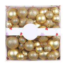 Ensemble de 44 décorations de Noël dorées