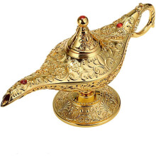 Lampe Génie d'Aladdin bleue décorative (1 pièce)