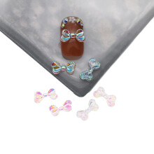 Breloques pour ongles en forme de nœud 3D (200 pièces)