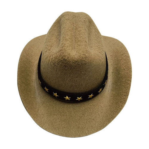 Καπέλο Cowboy για Κατοικίδια Χακί Μικρό