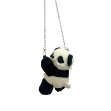 Női válltáska rajzfilm medve plüss panda válltáska