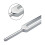 128 Hz acoustic tuning fork with weight silver 3