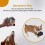 Squeaky Dog Chew Toy Hedgehog Durable 2-Pack 4