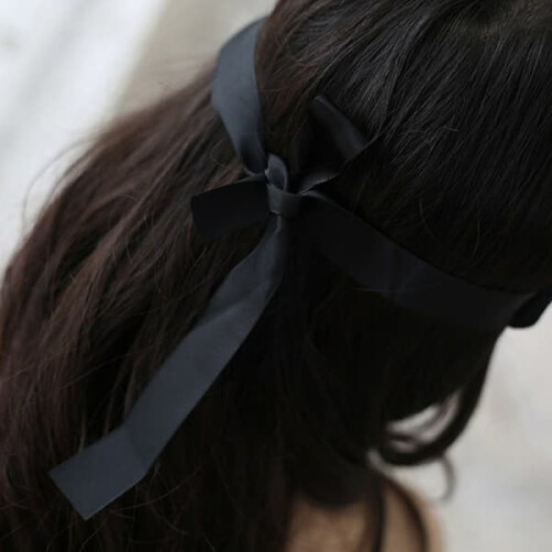 Black lace eye mask mysterious bandage style 1 pc 1
