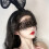 Black lace eye mask mysterious bandage style 1 pc 3