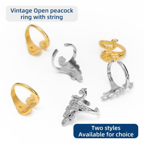 Knitting loop thimble ring 2 pcs 2