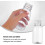 Milk Bottles with Lids Transparent Plastic 10pcs 250ml 5