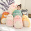 Squishmallows βελούδινη τσάντα με ζώα kawaii μαλακό μεγάλο μαξιλάρι μονόκερος 45cm 3