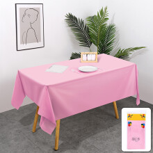 Nappes jetables unies pour fêtes, 137 x 274 cm (54 x 108 pouces).