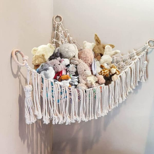 Stuffed Animal Hammock Net 86x86x110 cm 1