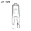Ampoule LED G9 dimmable 40 W à culot bipolaire 1