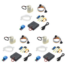 3Set Automatic Irrigation DIY Kit Water Pump Soil Moisture Detection Garden Drip Watering Watering Irrigation System