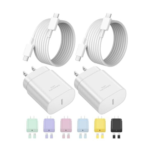 USB-C-Schnellladegerät 25W für Samsung Galaxy S25 bis S20Note