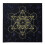Nappe en tissu de tarot, Cube de Métatron, Grille de cristal 1