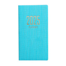 Calendario tascabile 2024-2025, mini agenda con copertina rigida, 7,9 cm x 10,7 cm