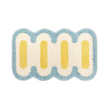 Tapis de chambre moelleux, épais et doux, antidérapant, 61 x 91 cm
