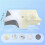 Viscoelastic Ergonomic Neck Pillow 1 Piece Light Gray 2