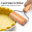 Wooden Rolling Pin Non-Stick Dough Roller 1pc 2