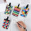 Silicone Luggage Tags with Name ID Card, 4 pcs 4