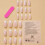 White French Press-On Nails, Almond Shape, 24 pcs 4