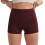 Høylivede bikershorts til dame, pustende, tettsittende passform1 1