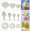 Cake Baking Tools White 68 Pieces 4
