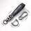 Genuine Leather Car Key Ring for Audi Models 1 Pack 2