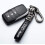 Genuine Leather Car Key Ring for Audi Models 1 Pack 3