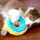 Dog Toy Cookie Shape Chocolate Design No Stuffing 15 cm 5