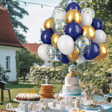 Ensemble de 30 ballons multicolores